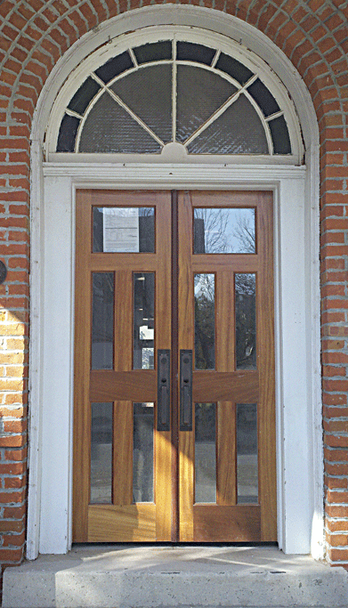 Stainglass-door