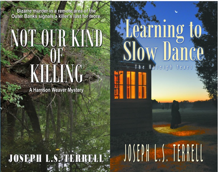Joseph Terrell's two novels for 2013.