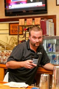 Will Holman at the Outer Banks Brewing Station.