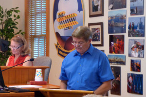 Mayor Pro Tem Gary Perry.