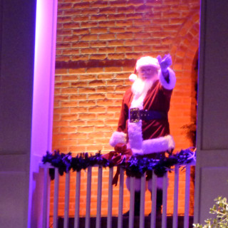 Santa Clause at the 2013 Manteo tree lighting.