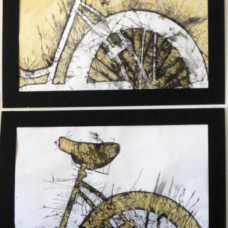 Positive/Negative Bike by Abby Dougherty, First Flight High School