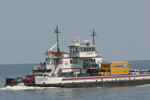 NC Ferry on Pamlico Sound.