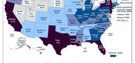 Insurance subsidies by county per state. Source GAO.