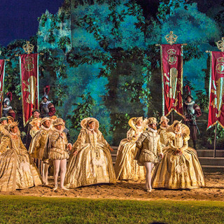 The Queen's Court at the Lost Colony.