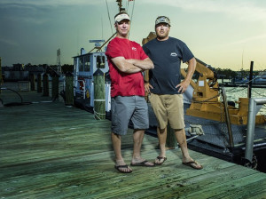 Fishin' Frenzy crew, Captain Greg Mayer and First Mate Nick Gowitzka.