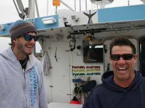 The Pin Wheel Crew, Captain Tyler McLaughlin and Co-Captain Paul Hebert.