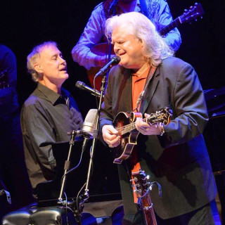 Ricky Skaggs will be headlining the 3rd Annual Outer Banks Bluegrass Festival Saturday, September 27. Pictured here performing with Bruce Hornsby.