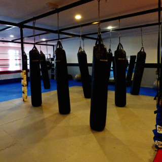 Ready for a workout at the Gym.