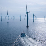 Lillgrund Offshore Wind Farm off the coast of Sweeden. Photo, Siemans Press.