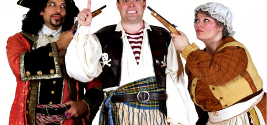Young Frederic looking not so heroic with the Pirate King and Ruth on each side. Photo, NYGASP
