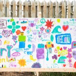 Wall of remembrances. The wall will be permanently on display at Aviation Park in Kill Devil Hills. All photos, K. Wilkins Photography.