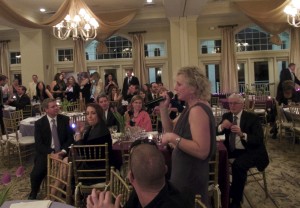 Stephanie Baker whose efforts had so much to do with the success of the Signature Chefs Auction.