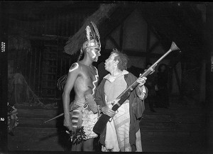 Carl Kasell as Chief Wanchese in 1952.