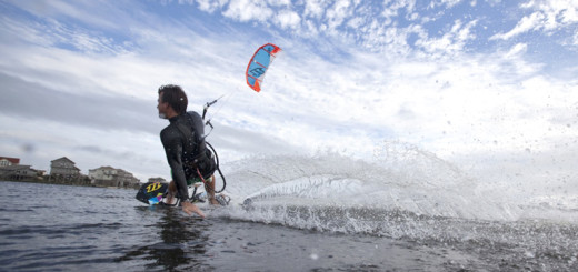 Brian Klauser slices through the water. Photo by Drew McKenzie.