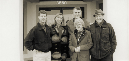 The Gray family: Ronnie, Julie, Larry, Estelle and Walter.