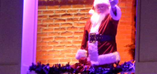 Santa Clause at the 2013 Manteo tree lighting.