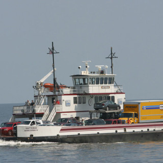 NC Ferry on Pamlico Sound.