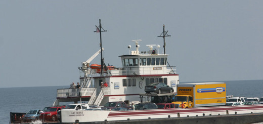NC Ferry on Pamlico Sound.