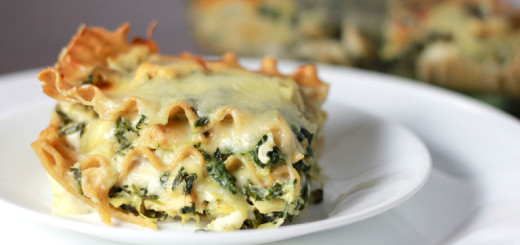 Vegetarian lasagna.