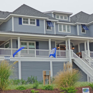 SAGA Construction home during the ever more popular Outer Banks Parade of Homes.