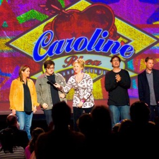 Ryan Hamilton appearing on the Caroline Rhea Show.