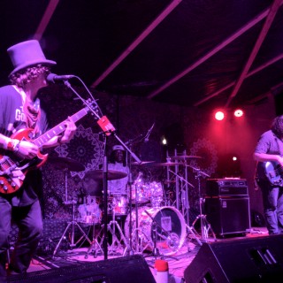 People's Blues of Richmond in performance at Mustang Music Spring Jam.